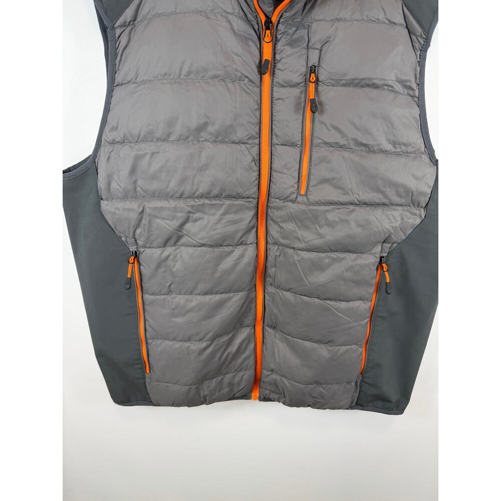 Propel Bass Engineered Hybrid Down Puffer Vest Grey Size XL Outdoors GH Bass - Picture 10 of 12